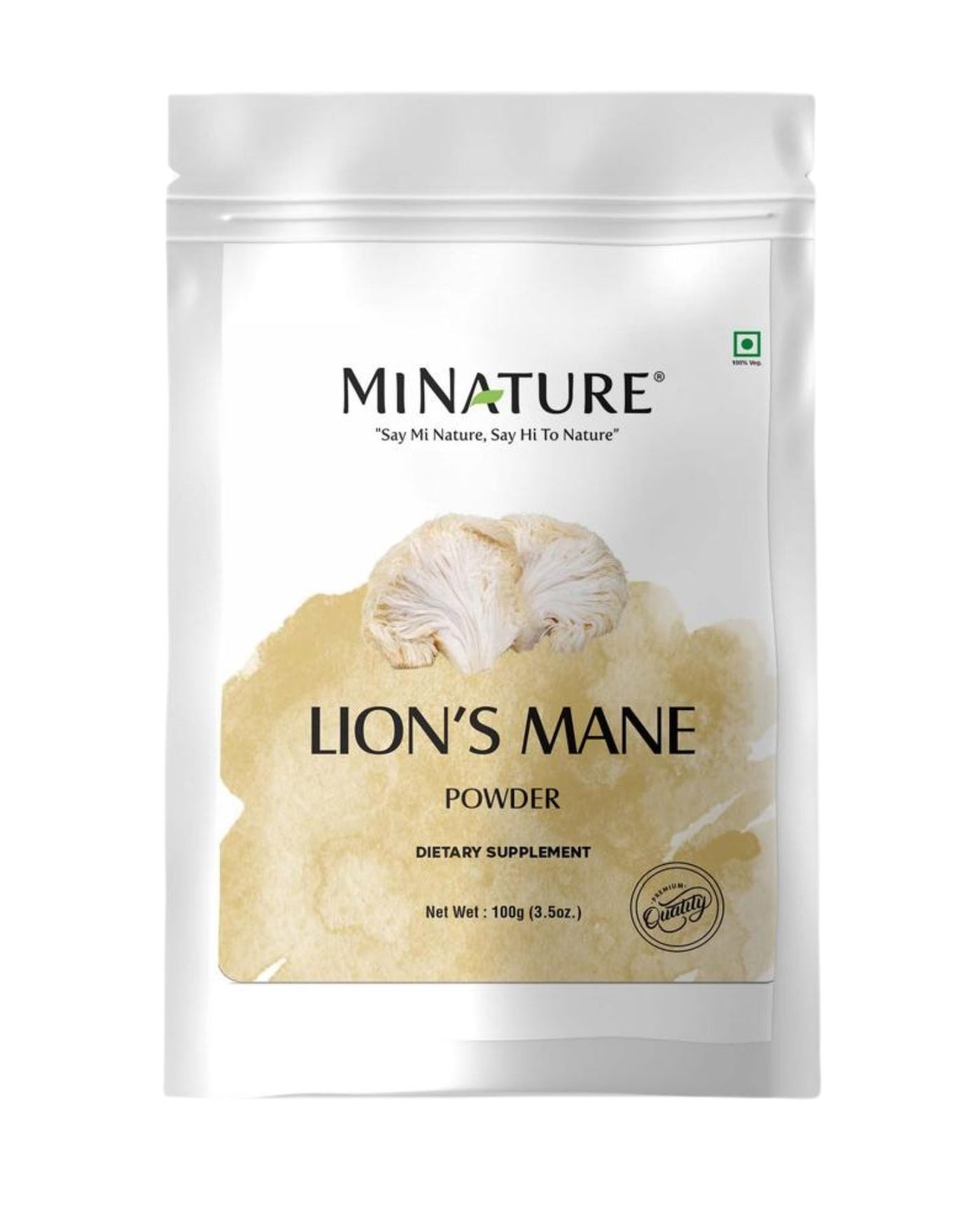 Natural Lion's Mane Mushroom Powder
