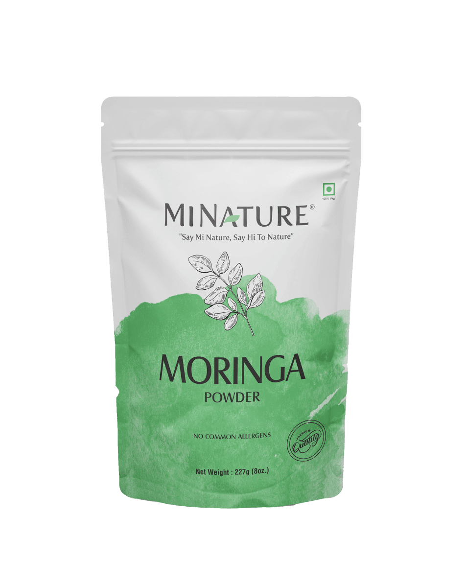 Organic Moringa Powder 226g - USDA Certified