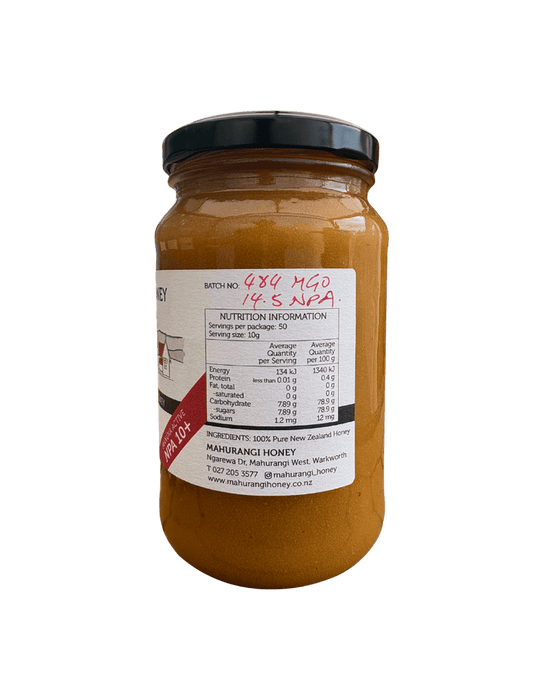 Raw Manuka Honey – Raw 484 MGO / 14.5 NPA