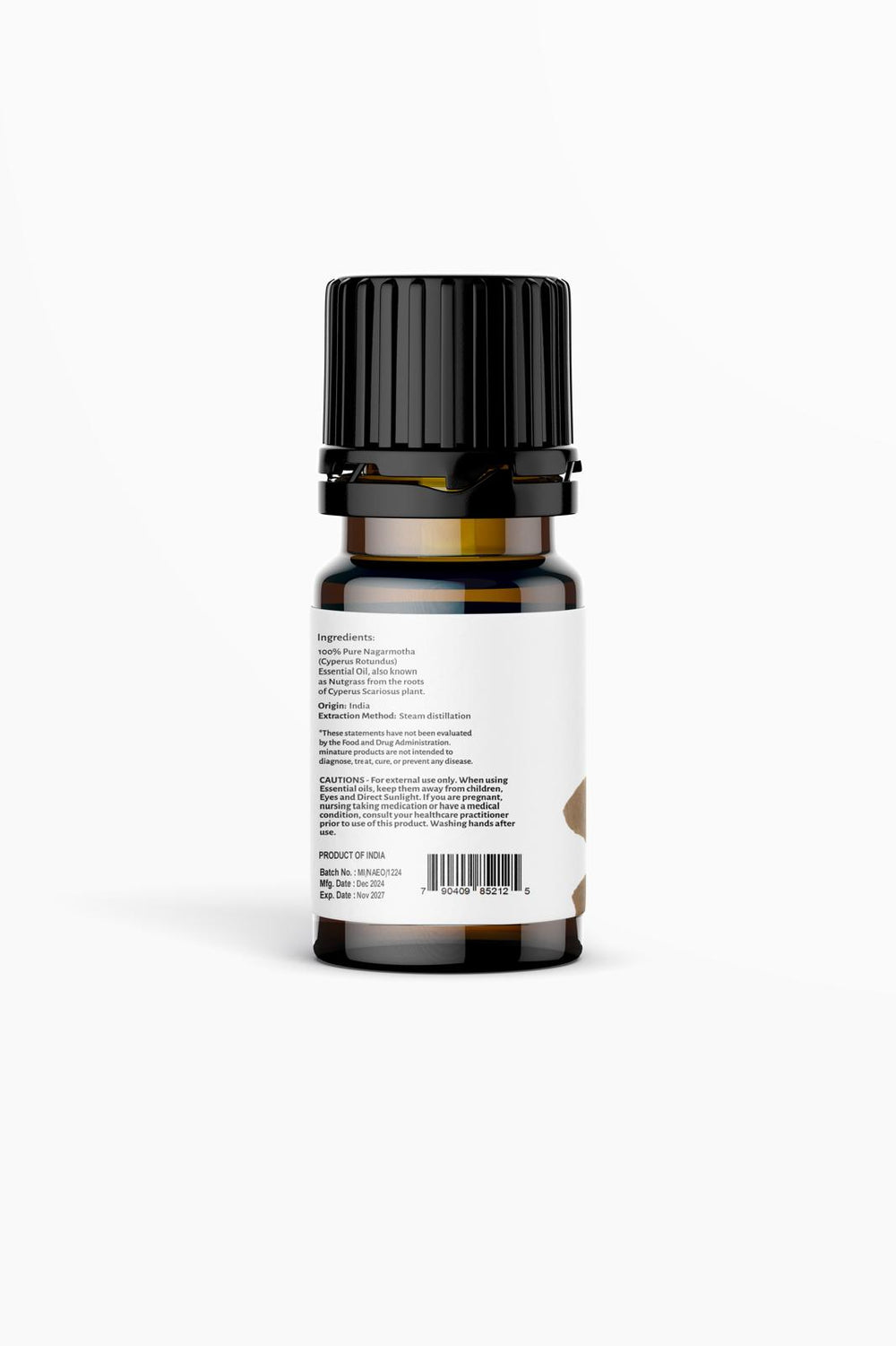 Nagarmotha Oil, Minature, Ayurveda Store NZ