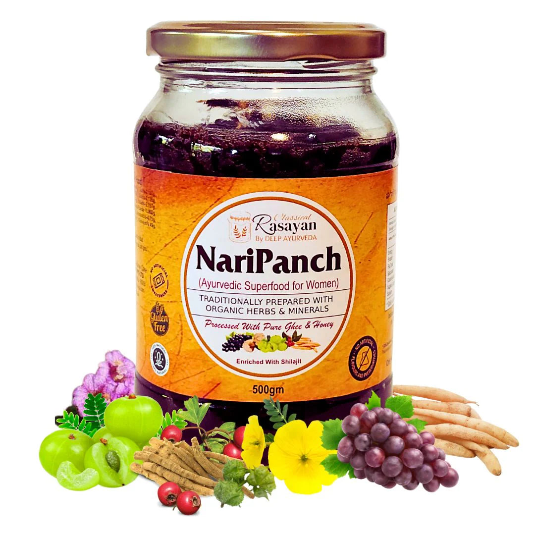 NariPanch®, Herbal Jam for Women, Shatavari, Shilajit, Deep Ayurveda, Ayurveda Store NZ