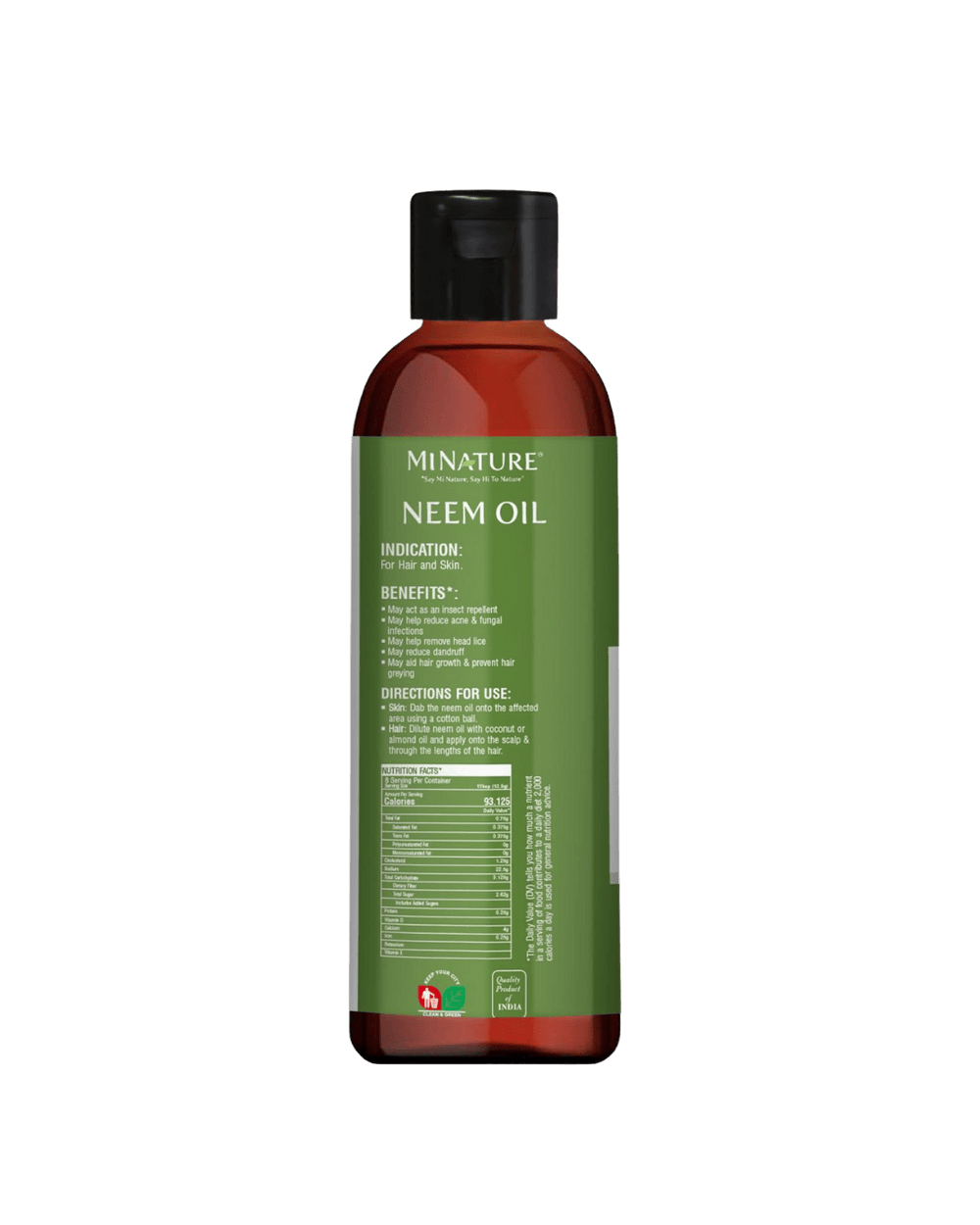 Minature, Neem Oil, Ayurveda Store NZ 