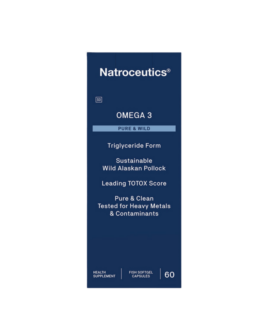 Omega 3 Pure & Wild - 60 Capsules