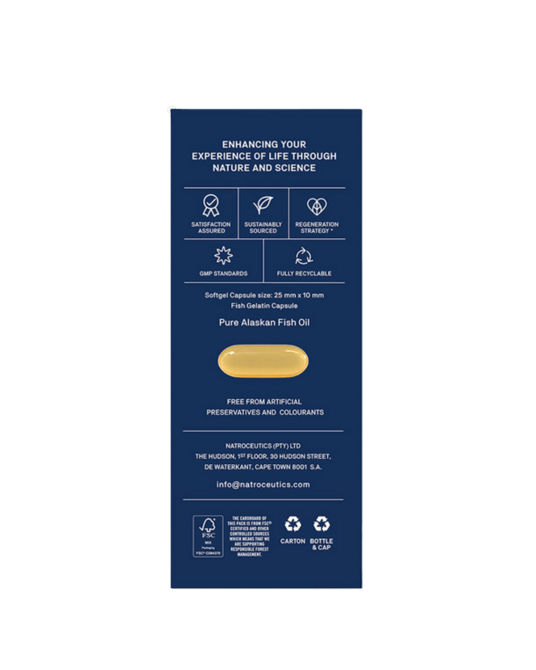 Omega 3 Pure & Wild - 60 Capsules