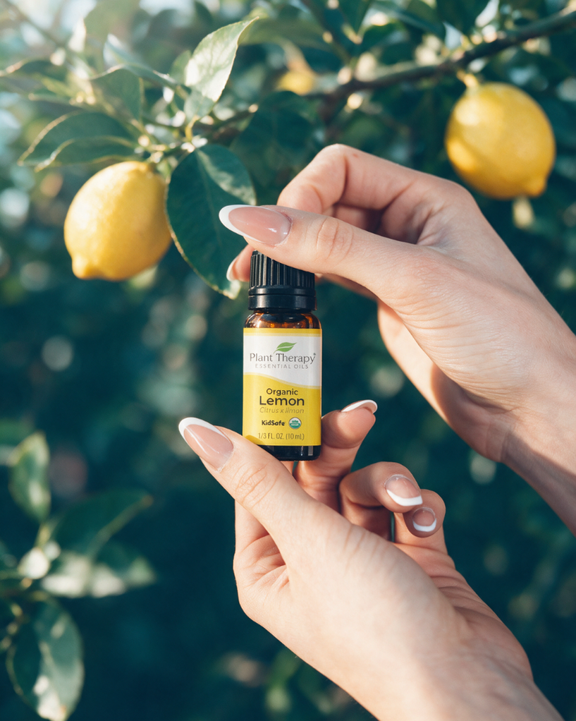 Organic Lemon Essential Oil - USDA Certified