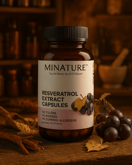 Resveratrol Extract Capsules, Minature, Ayurvedastorenz