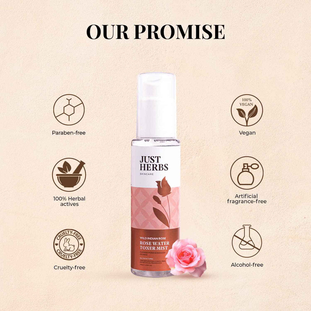 100% Natural Rose Water 100ml