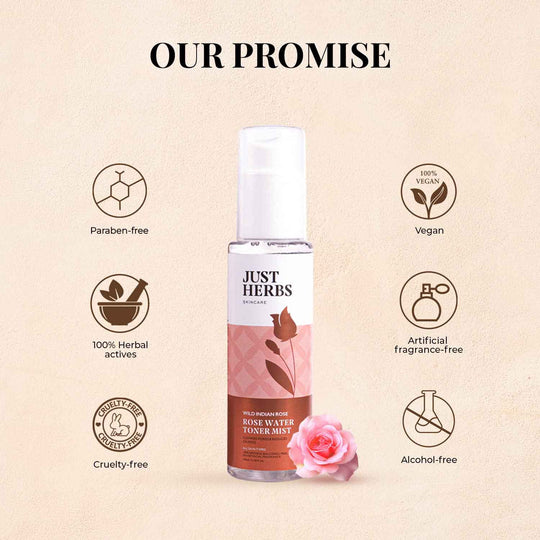 100% Natural Rose Water 100ml