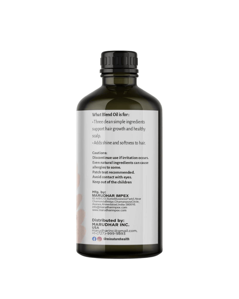 Rosemary+Castor+Sweet Almond Blend Oil | 100ml