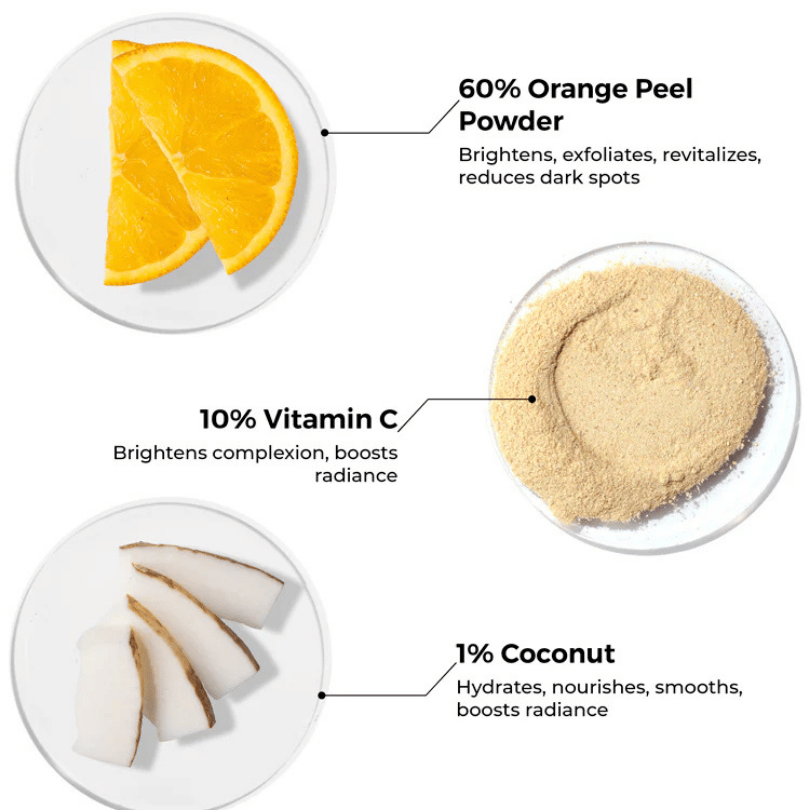 Vitamin C Powder Face Wash For Bright, Glowing Skin 15gms