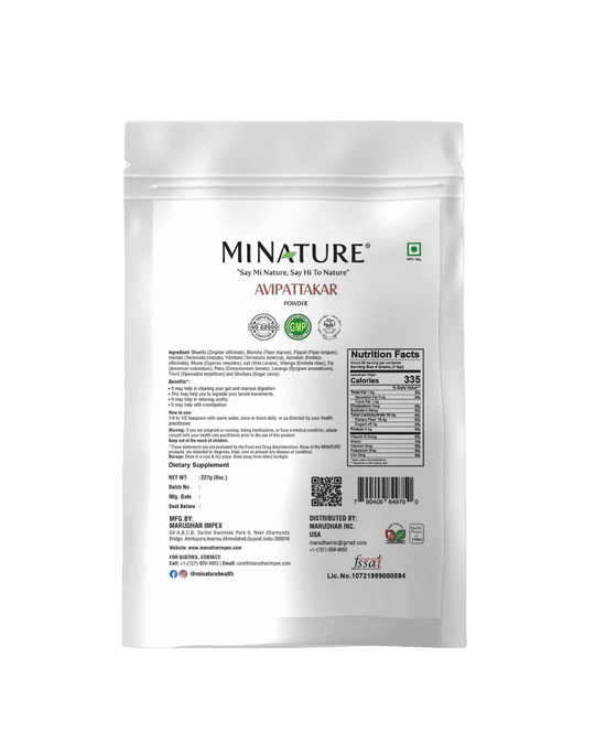 100% Natural Avipattikar Powder 227g