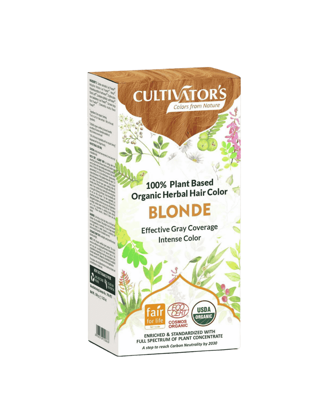 Organic Herbal Hair Colours