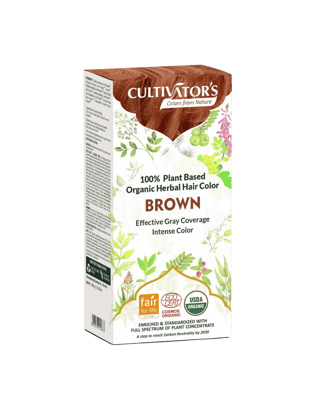 Organic Herbal Hair Colours