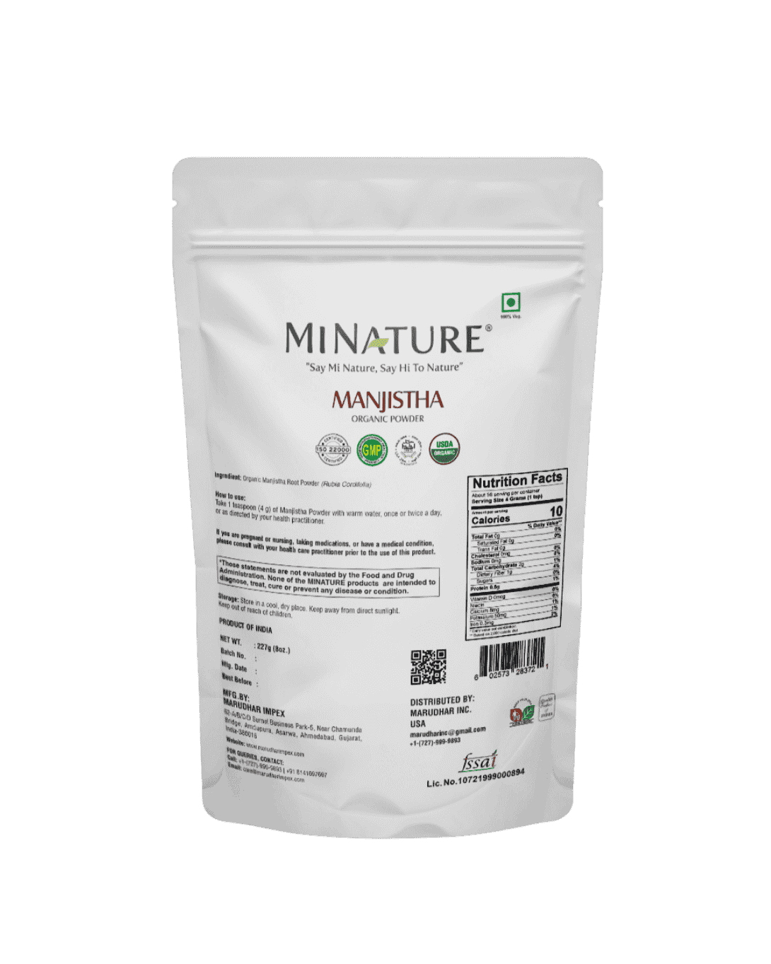 Manjistha powder, Minature, Ayurveda Store NZ