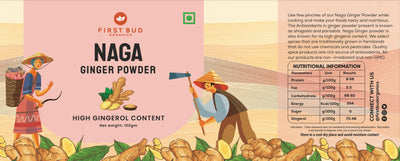 Organic Naga Ginger Powder - 100gm