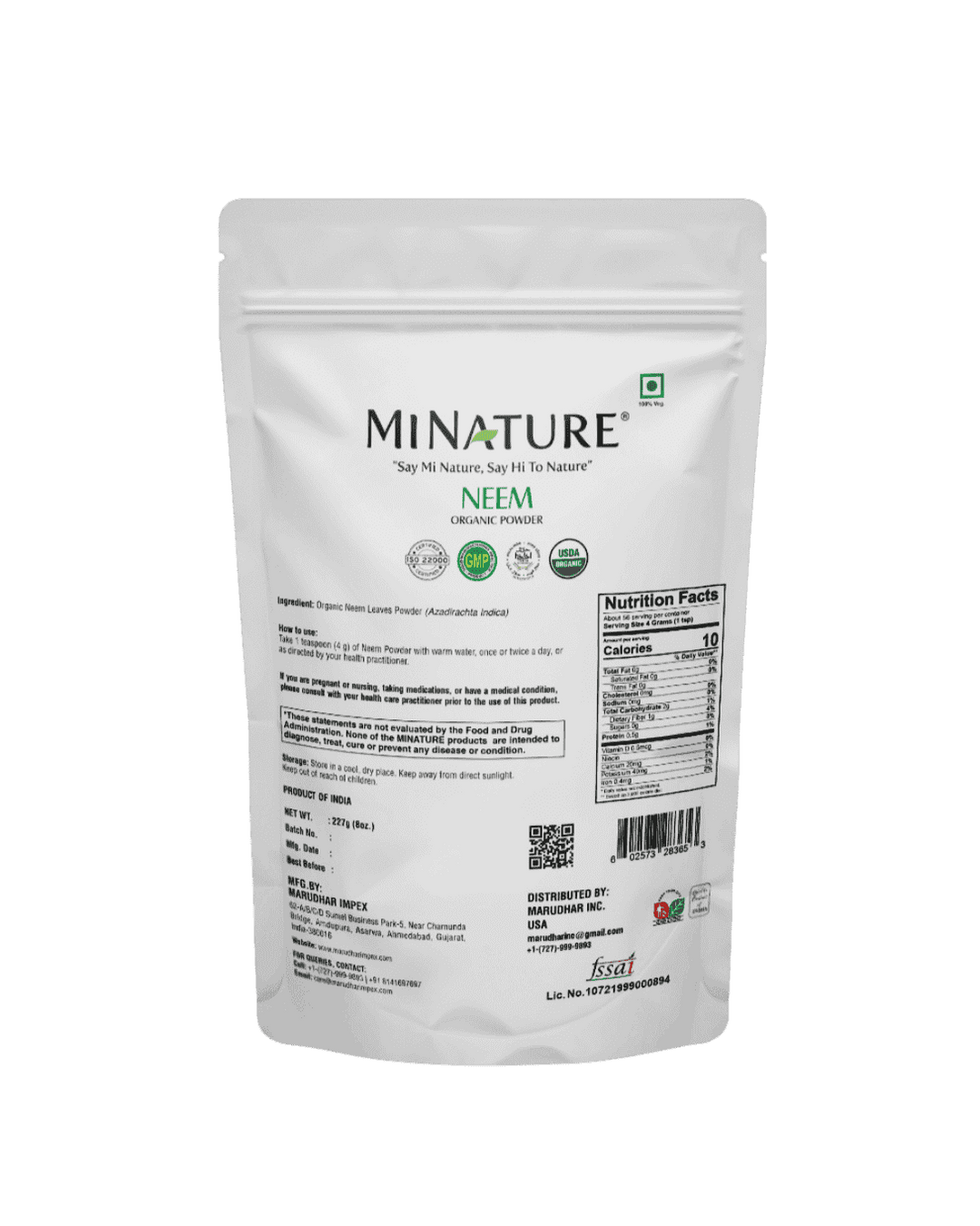Neem Powder, Minature, Ayurveda Store NZ