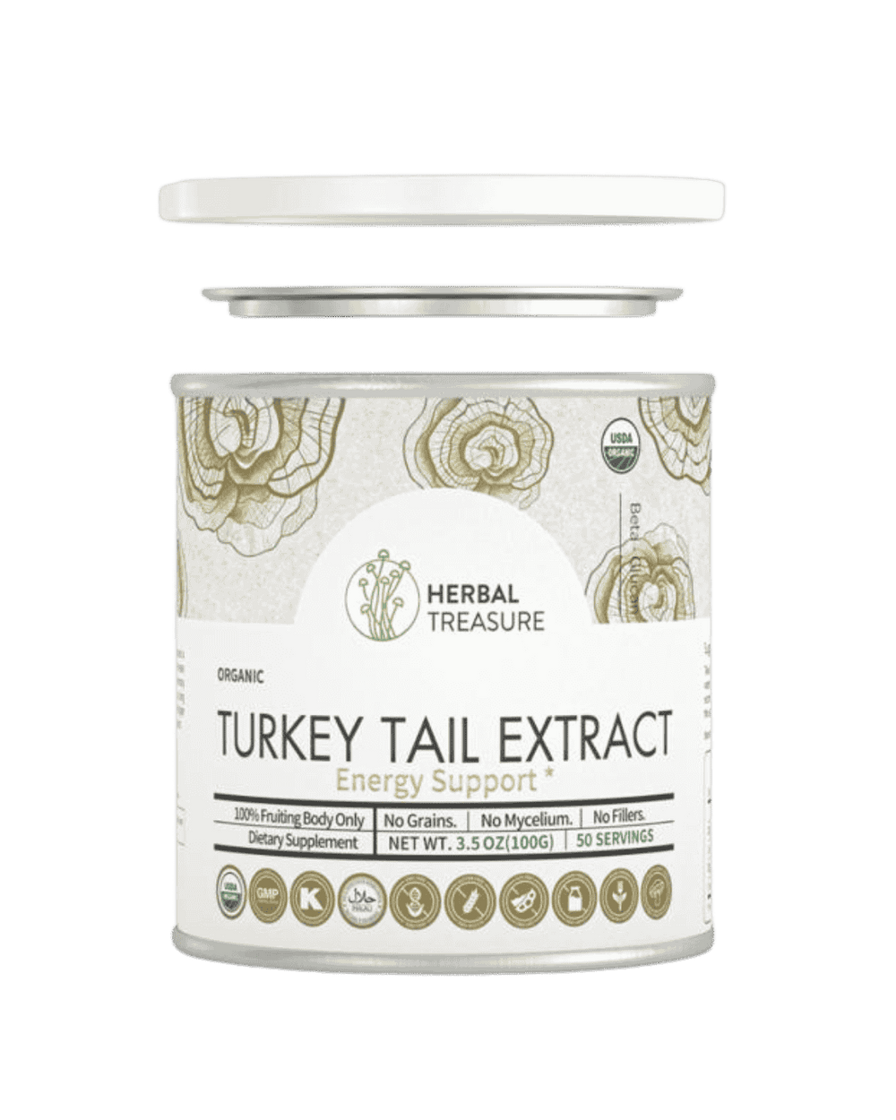 Turkey Tail Extract, Herbal Treasure, Ayurveda Store NZ