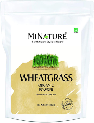 Organic Wheat Grass Powder 227g - USDA Certified - Ayurvedic Herbs NZ