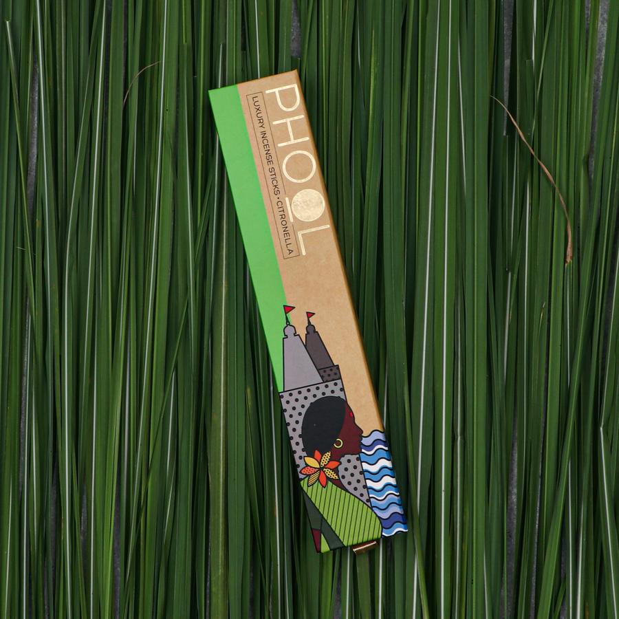 Citronella - Natural Incense Sticks by Phool