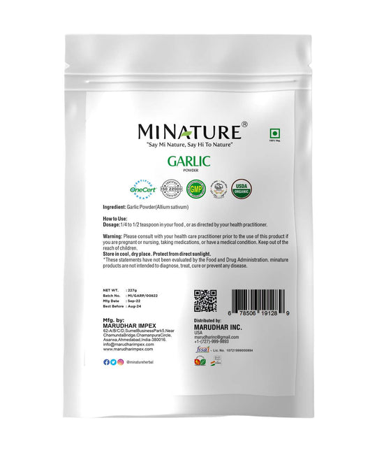 100% Natural Garlic Powder 227g