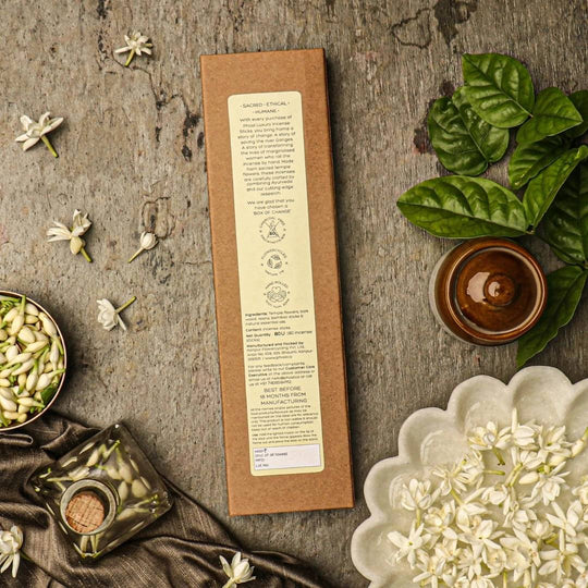 Jasmine Refill Pack - Natural Incense Sticks by Phool