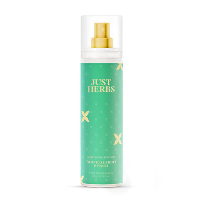 Just Herbs, Long Lasting Body Mist, Tropical Fruit Punch, Ayurveda Store NZ