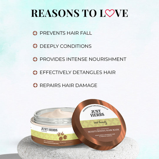 Moisturising Hair Mask with Amla and Shankhpushpi