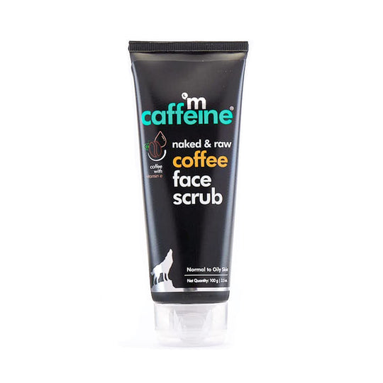 Naked & Raw Coffee Face Scrub - 100g