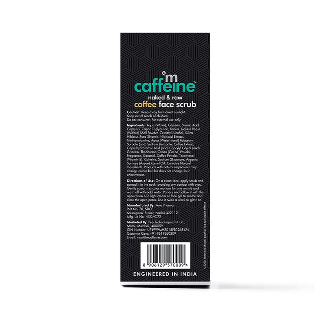 Naked & Raw Coffee Face Scrub - 100g