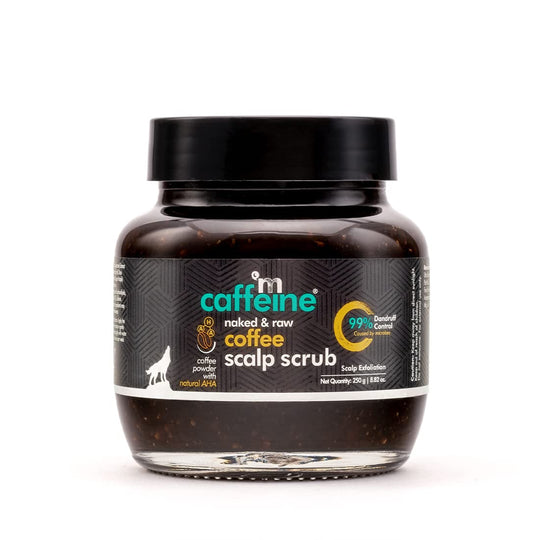 Naked & Raw Coffee Scalp Scrub - 250g