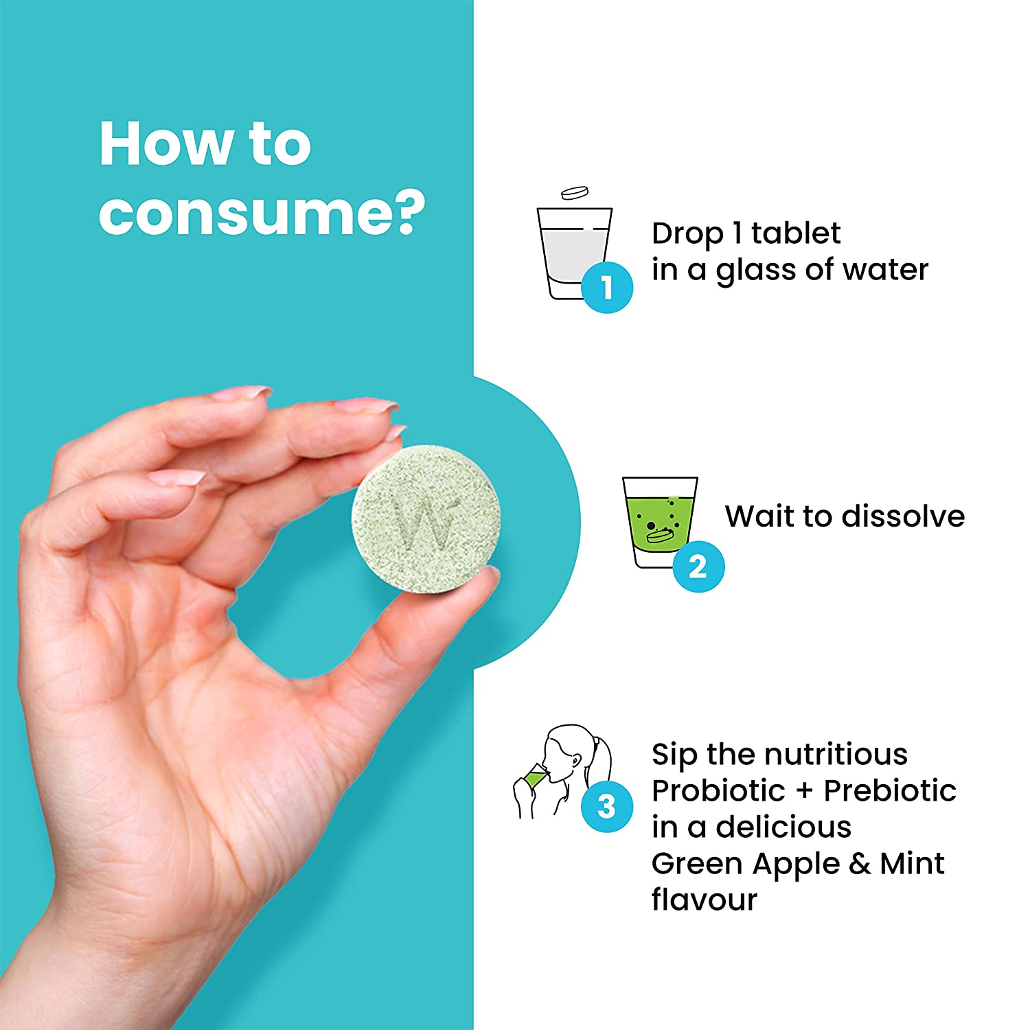 Probiotic + Prebiotic Effervescence - Specialist Formulated Probiotic Drink