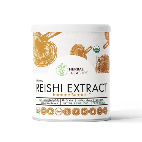 Organic Reishi Mushroom Extract (Powder)