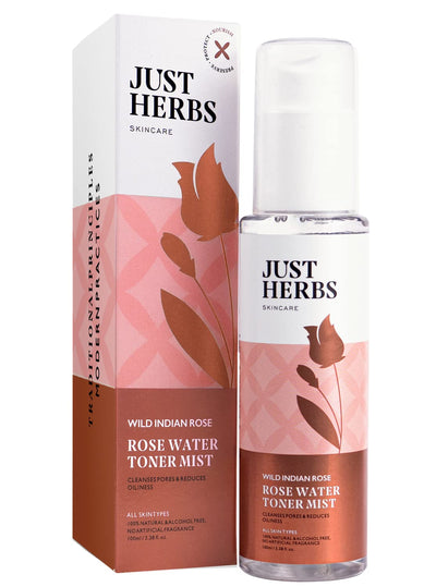 Just Herbs, Ayurveda Store NZ, Rose Water Toner Mist