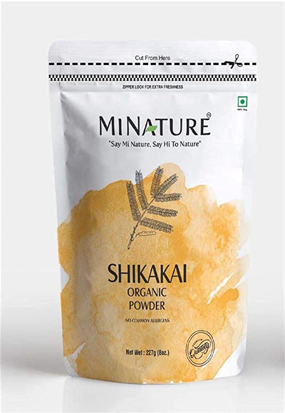 Organic Shikakai Powder 227g - USDA Certified - Ayurvedic Herbs NZ