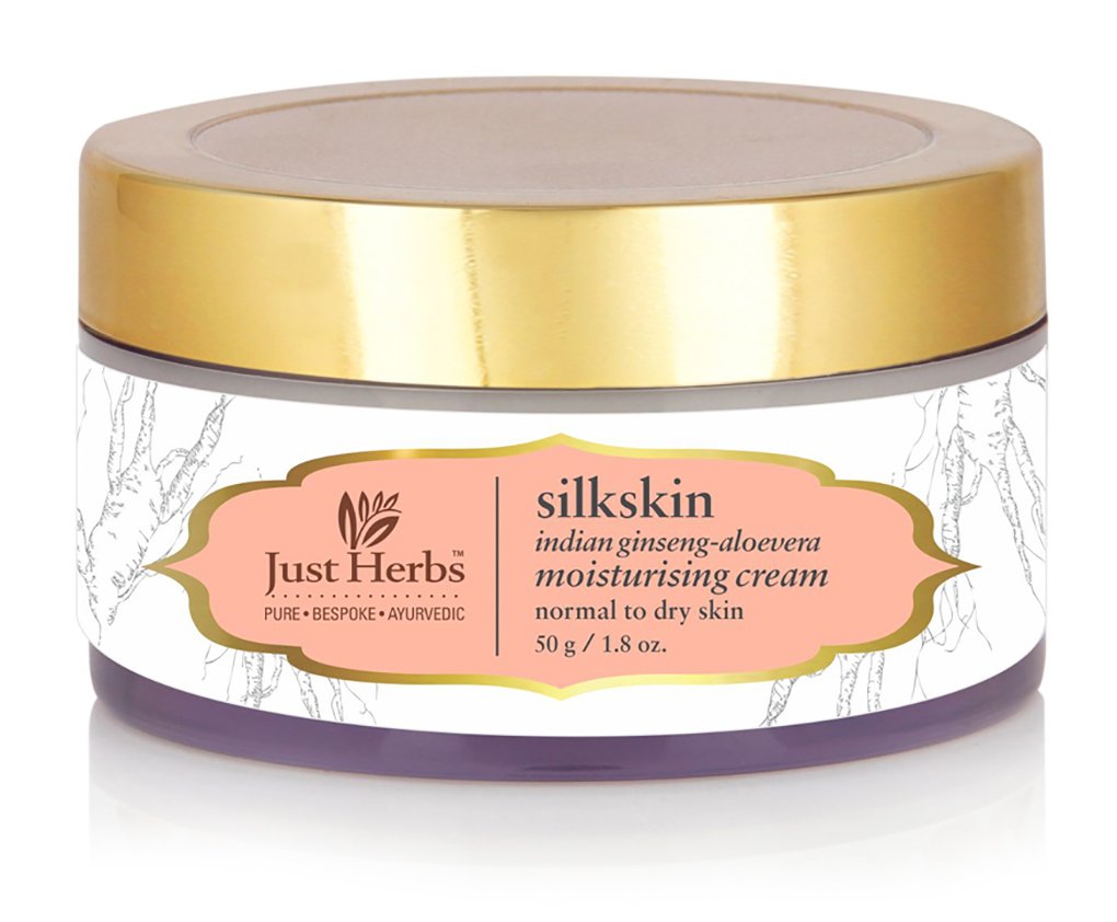 Silkskin Moisturising Cream, Ashwagandha, Aloevera, Ayurveda Store NZ, Just Herbs