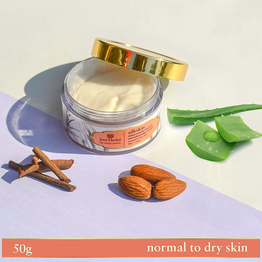 Silkskin Moisturising Cream, Ashwagandha, Aloevera, Ayurveda Store NZ, Just Herbs