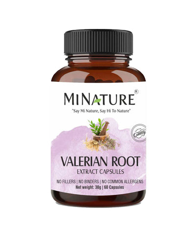 Valerian Root Extract Capsules, Minature, Ayurveda Store NZ, Valeriana officinalis