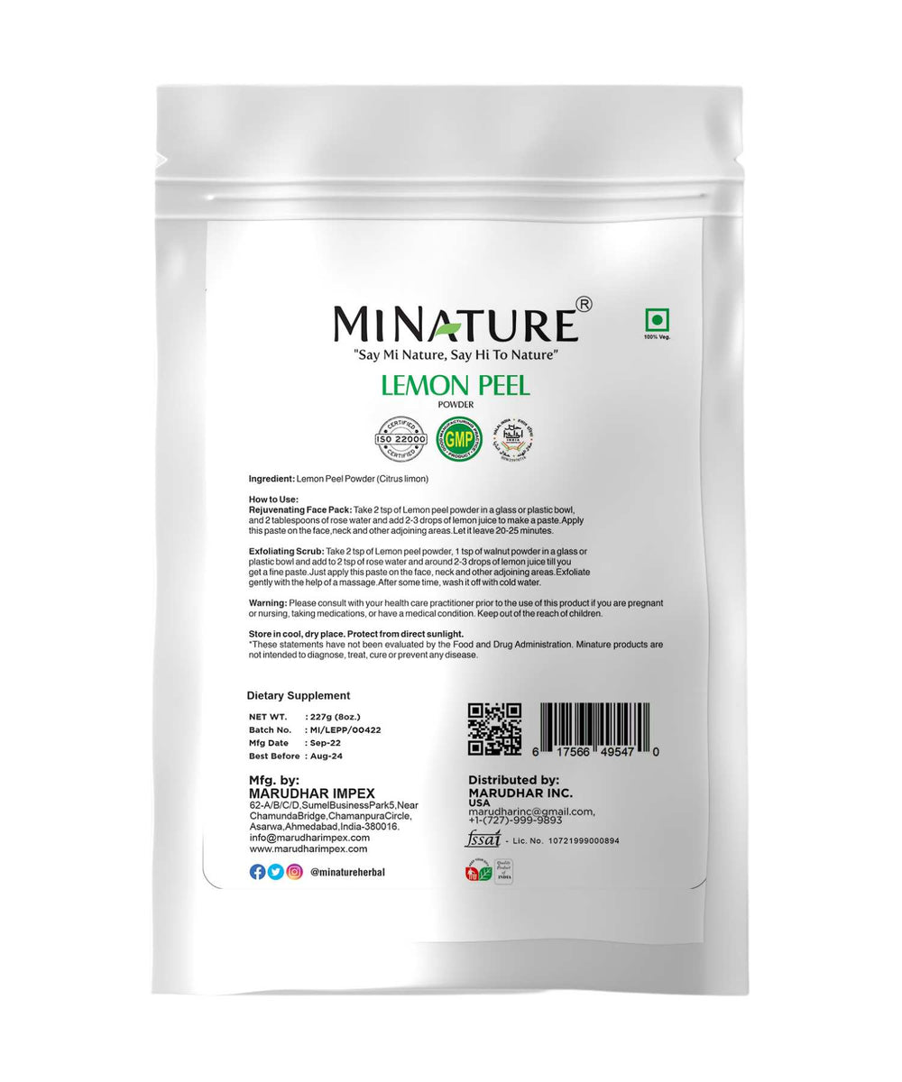 Lemon Peel Powder, Minature, Ayurveda Store NZ