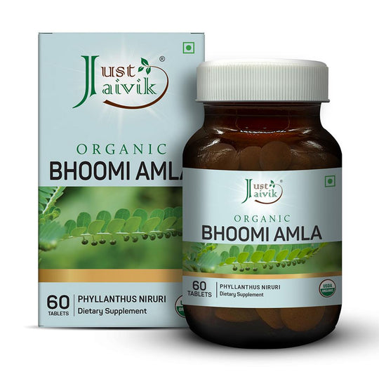 Organic Bhumiamlaki (Bhoomi Amla) Tablets - 600mg